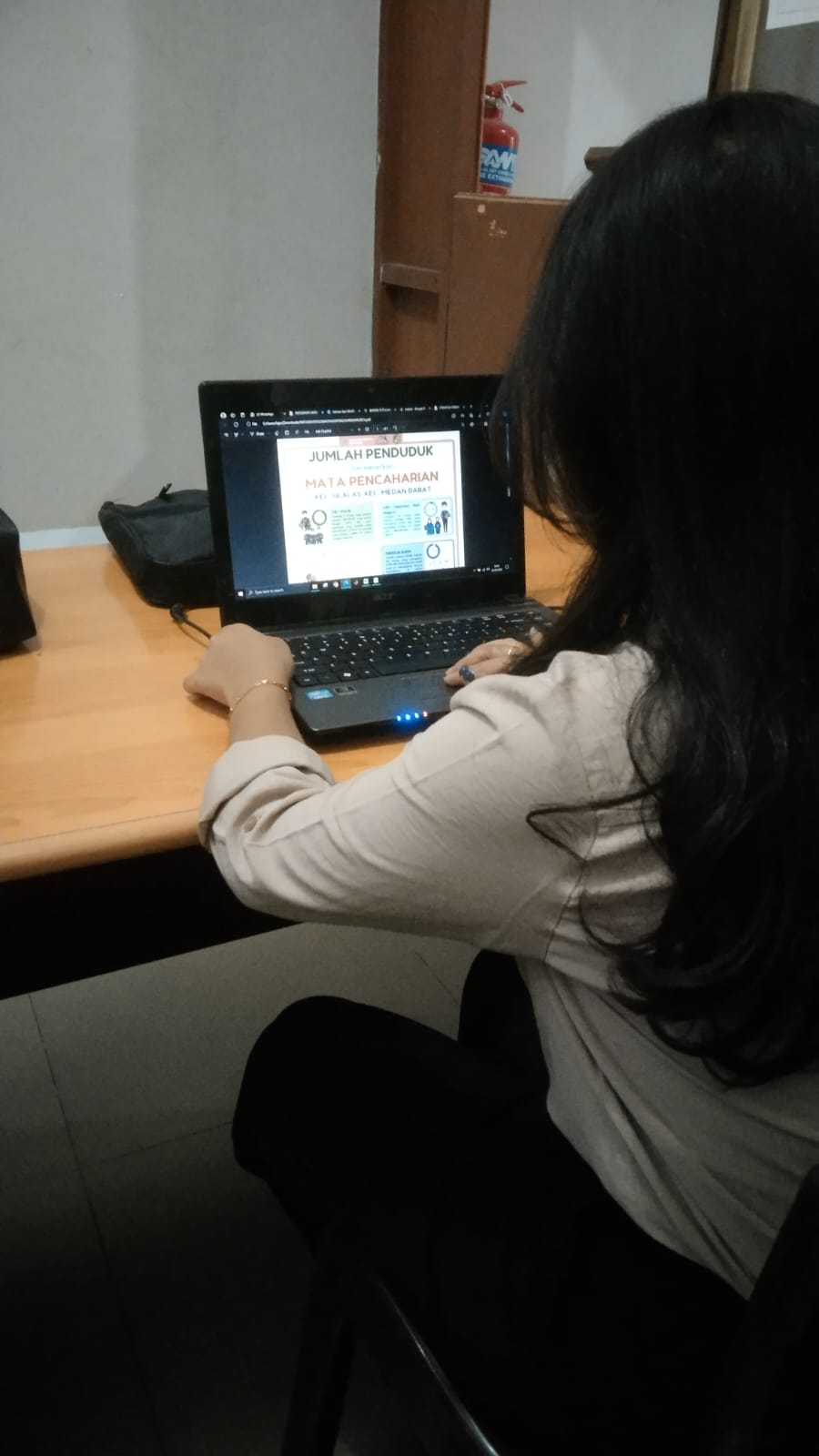 DOKUMENTASI KELURAHAN CANTIK ( CINTA STATISTIK )